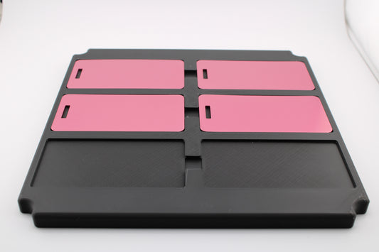 Aluminum Luggage tag Jig for Xtool F1 Ultra